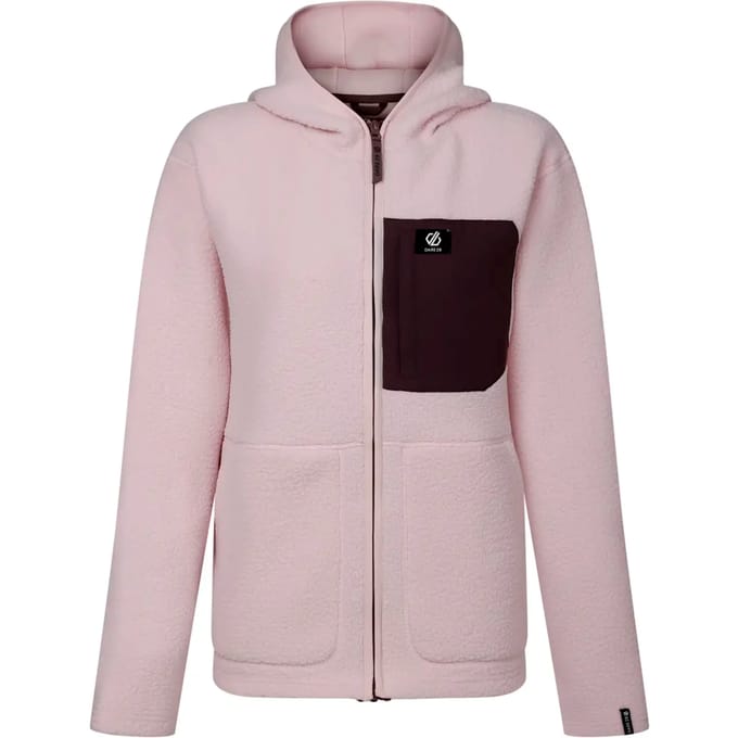 Dames fleece met capuchon Dare 2B Firn Borg