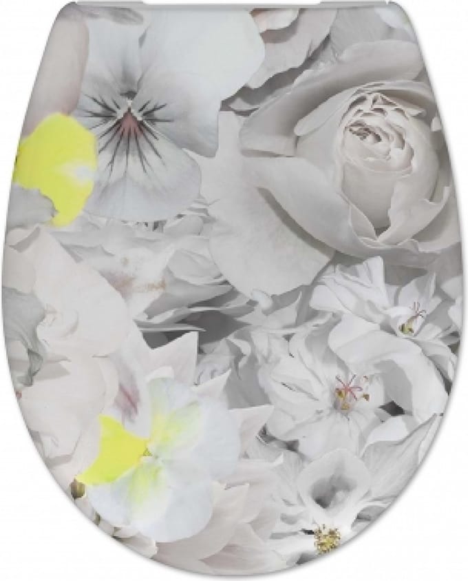 Sanifun toilet bril Flowers