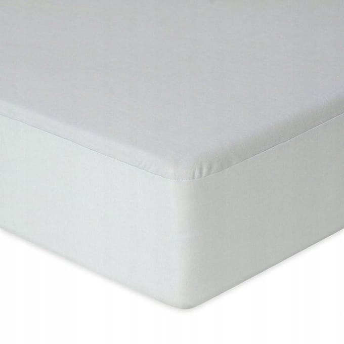 Jersey hoeslaken 90/100x190/200x30 cm grijs met elastiek