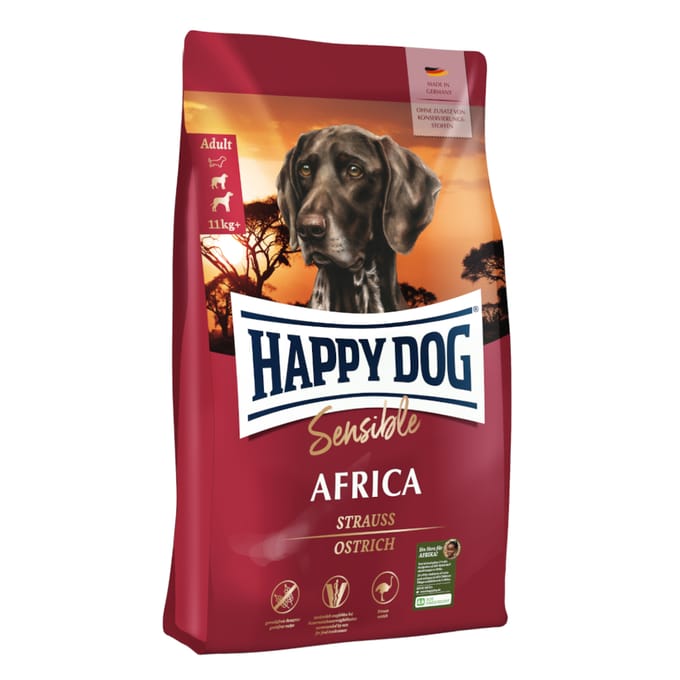 Happy Dog Supreme "Kleine Wereldreis" 3 x 4 kg - Pakket 3: Toscane, Ierland & Afrika
