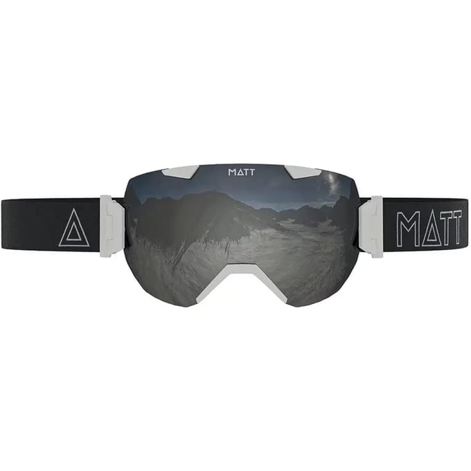 MATT skibril Ski Collectie Synchro Camo Black (met 2 lenzen) - Wit