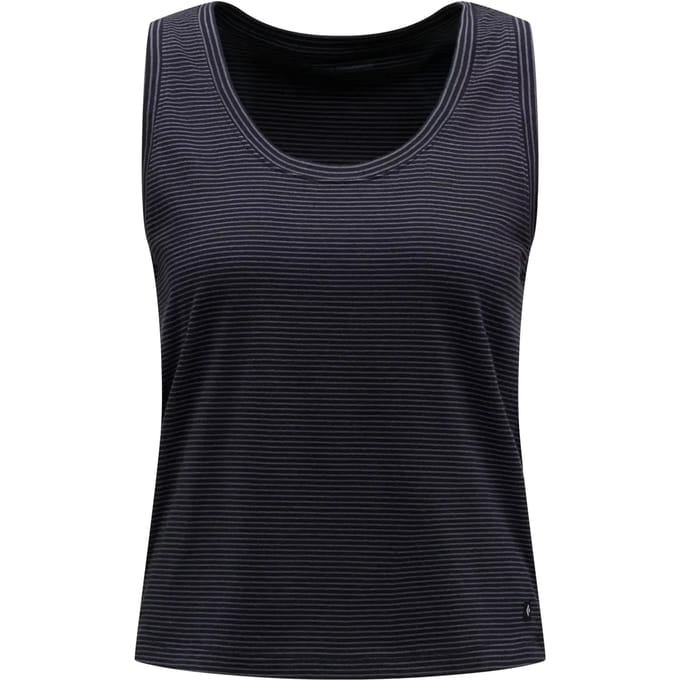 Gestreepte tanktop voor dames Black Diamond