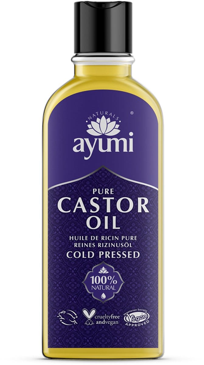 Ayumi Pure castor oil cold pressed 150 Milliliter