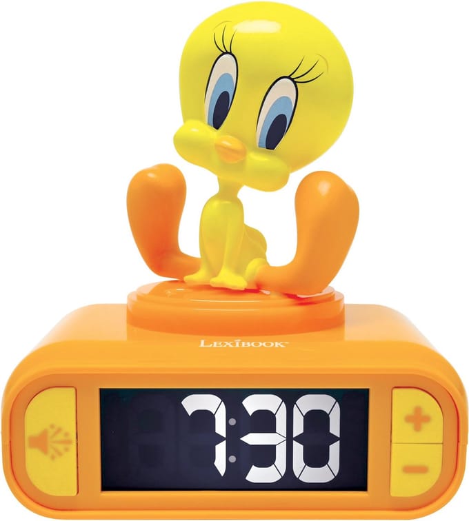 Tweety Nachtlampje Wekker met geluiden