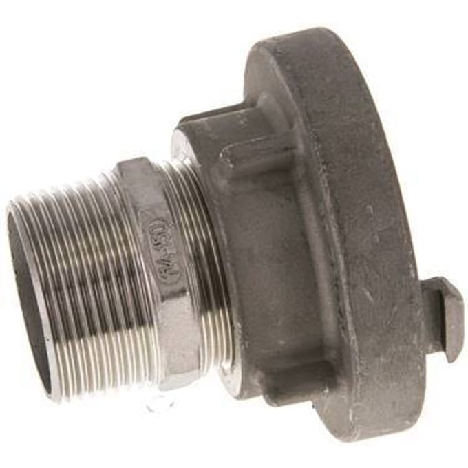 38 (51 mm) RVS Storz-koppeling G 1 1/4'' Buitendraad