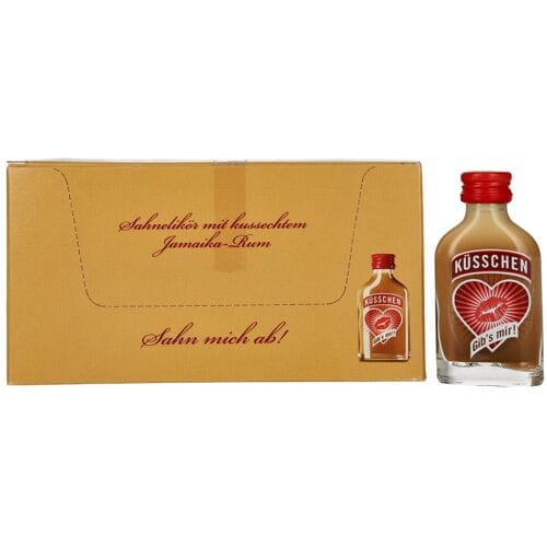 Küsschen Sahnelikör 15% Vol. 20x0,02l