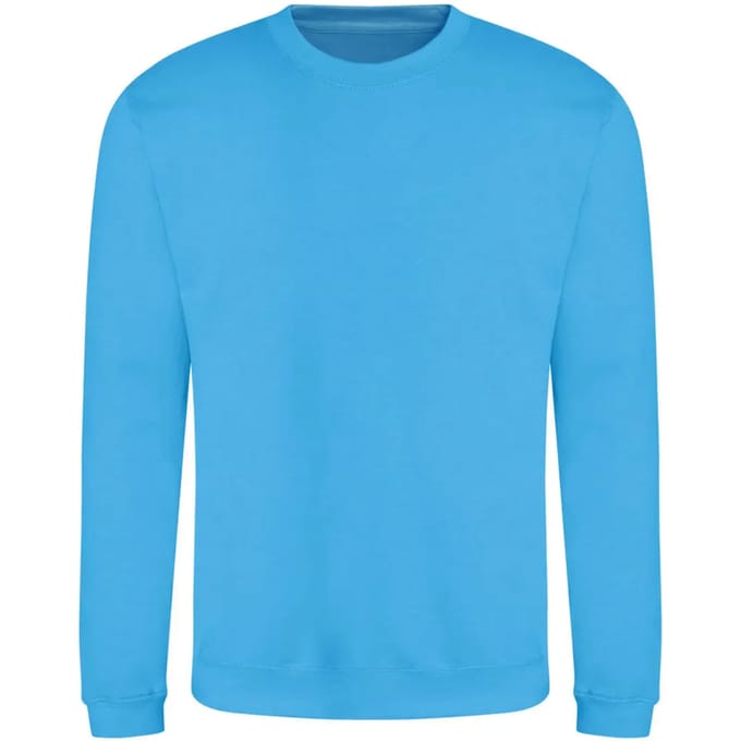 Just Hoods - AWDis Sweat - Hawaiian Blue maat S