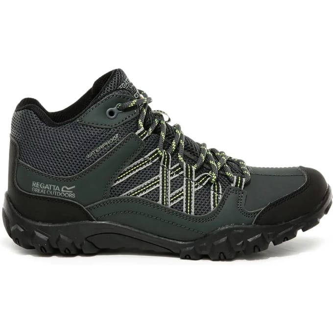 Regatta Edgepoint Mid Wandelschoenen Grijs EU 28 Jongens,Meisjes