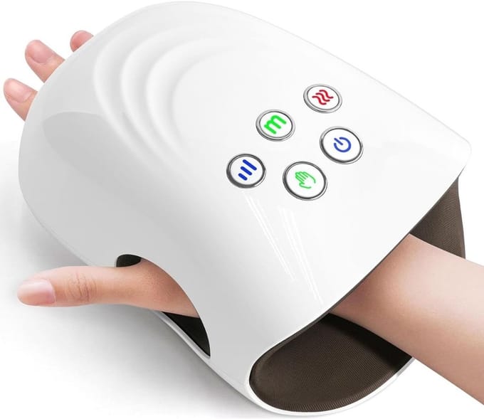 CLVP® Handmassage Apparaat – Hand Massager – Verschillende Functies – Massage & Ontspanning – Hoge Kwaliteit