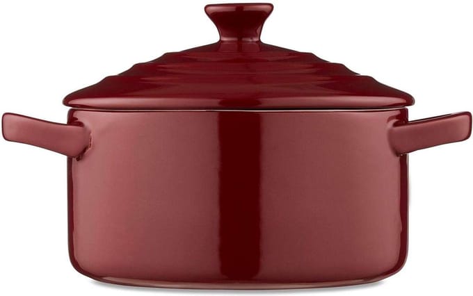 Ovenschalen Gift Set, 5 Delig, Rood, Keramiek - Barbary & Oak | Foundry