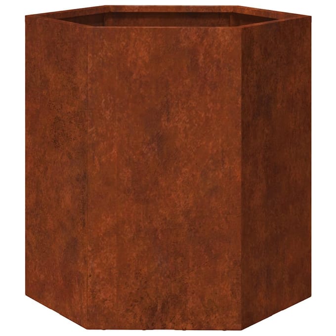 vidaXL - Plantenbak - roestig - 40x40x45 - cm - cortenstaal