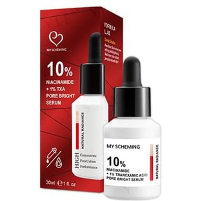 My Scheming - 10% Niacinamide + 1% Tranexamic Acid Pore Bright Serum 30ml