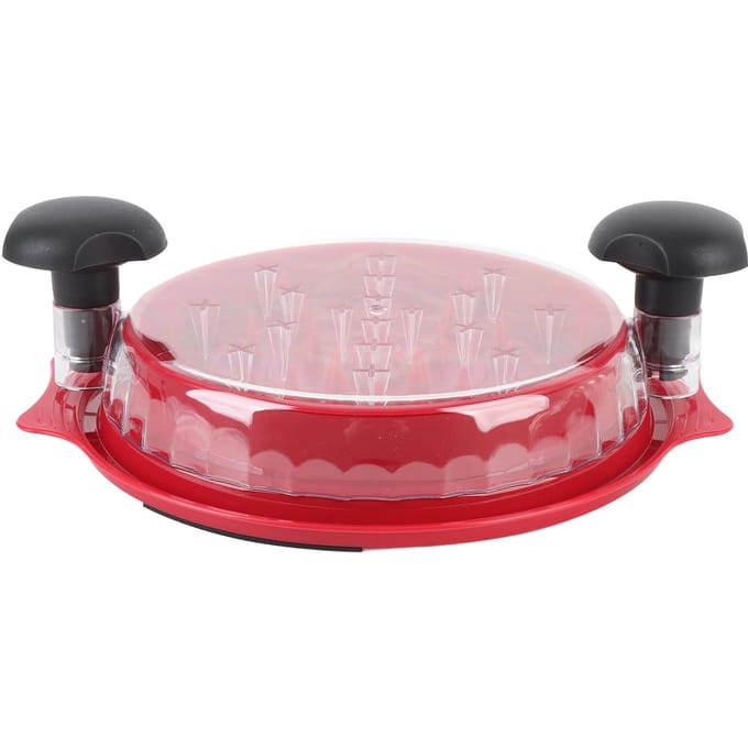 Kippenvleesversnipperaar Draai Zichtbare Vleesversnipperaar Machine Sterke Antislipstrip Ergonomisch Handvat gray