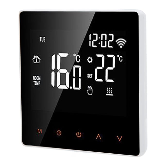 ME81H Slimme WIFI LCD Thermostaat Water Vloerverwarming Wandketel Elektrische Vloerverwarming Thermostaat black