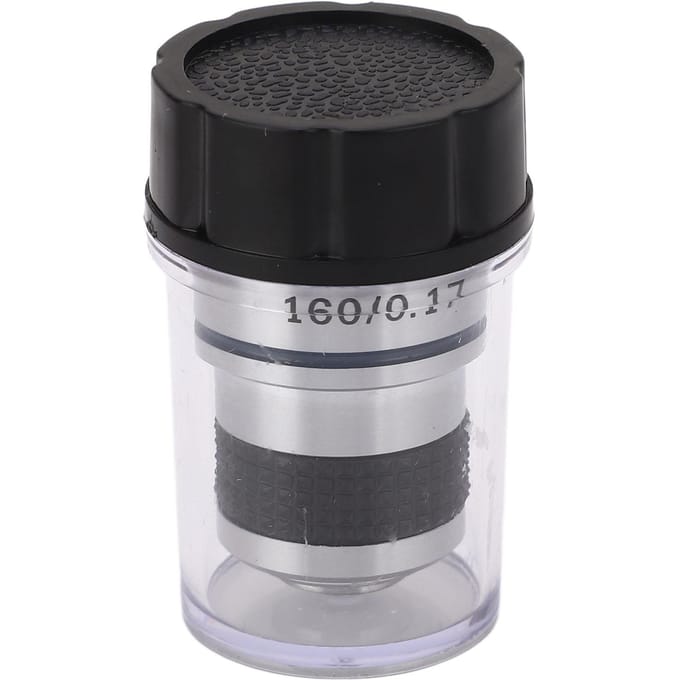60X Biologische Microscoop Achromatische Objectief RMS Schroefdraad 185 Optisch Glas Objectief