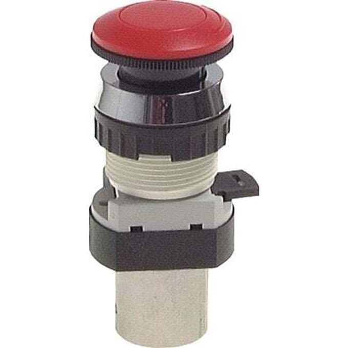 3/2 M5 Noodstopknop Ventiel Rood 0-12bar/0-168psi 30.5mm Airtec