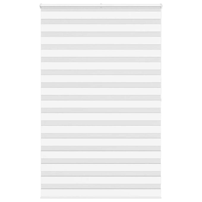 vidaXL - Zebra - rolgordijn - 145x200 - cm - stofbreedte - 140,9cm - polyester - wit