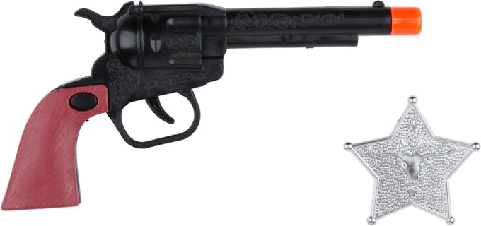 Gun + star