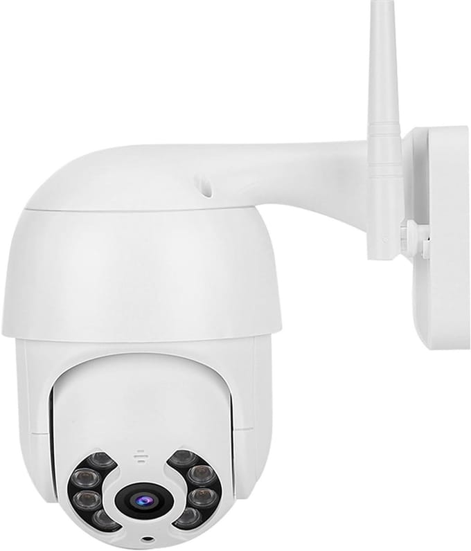 Waterdichte Babyfoon Camera - Beveiligingscamera Buiten - Huisbewaking Binnen - Dome Vorm - 1 Stuk - Wit