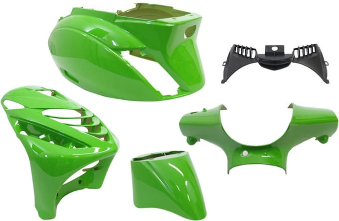 Edge Scherm/Plaatset Piaggio Zip Sp 5 Dlg Kawasaki Groen