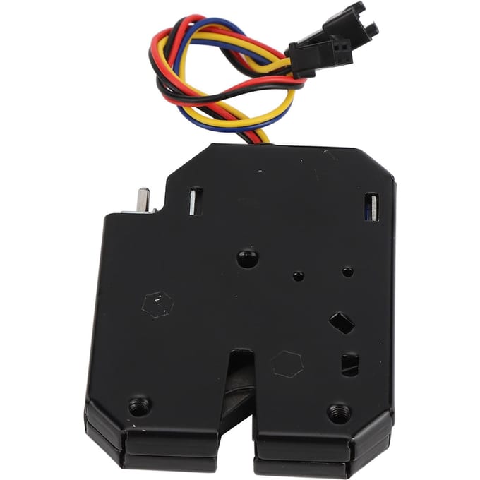 DC 12V 2A Électromagnétique Électrique Armoire de Commande Tiroir Casiers Serrure Acier Noir blanc