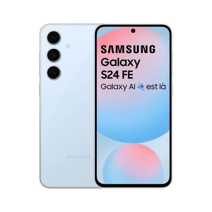 Samsung Galaxy S24 FE 5G Débloqué d'usine eSIM+SIM Téléphone portable Android 8 Go de RAM 128 Go 128GB vert