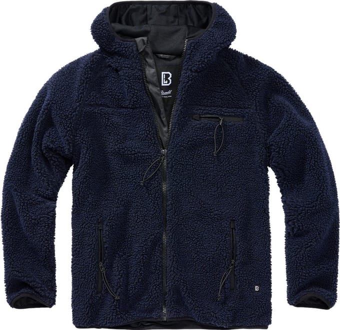Brandit - Teddyfleece Worker Jacket - 4XL - Blauw