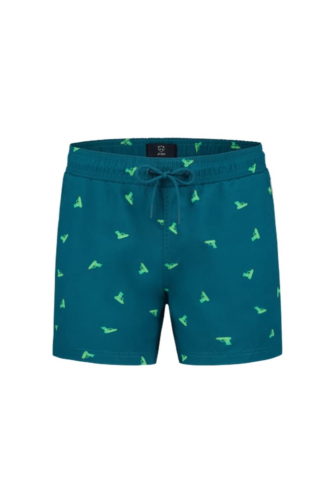 A-DAM Boys Swim Shorts Kids Gabriel Blue Maat: 5/6 | Badmode Outlet | kids | Blauw