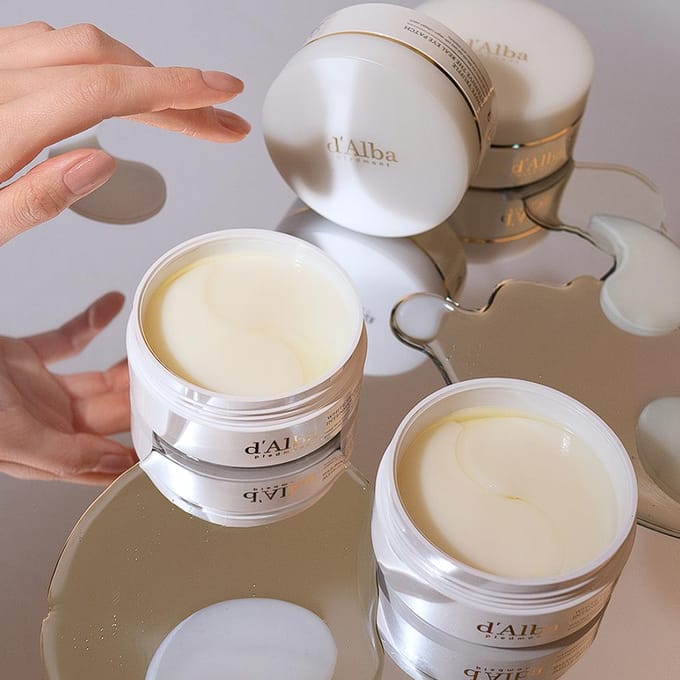 Dalba-truffe blanche intensive LE vrai patch pour les yeux