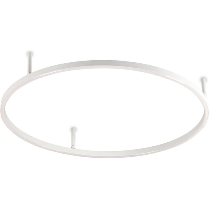 Ideal Lux LED plafondlamp Oracle Slim Ø 70 cm, wit, 3.000 K