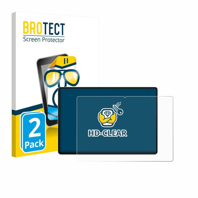 BROTECT - Screenprotector voor Huawei MatePad 12 X 2025 - Folie Beschermfolie transparant 2 Stuks