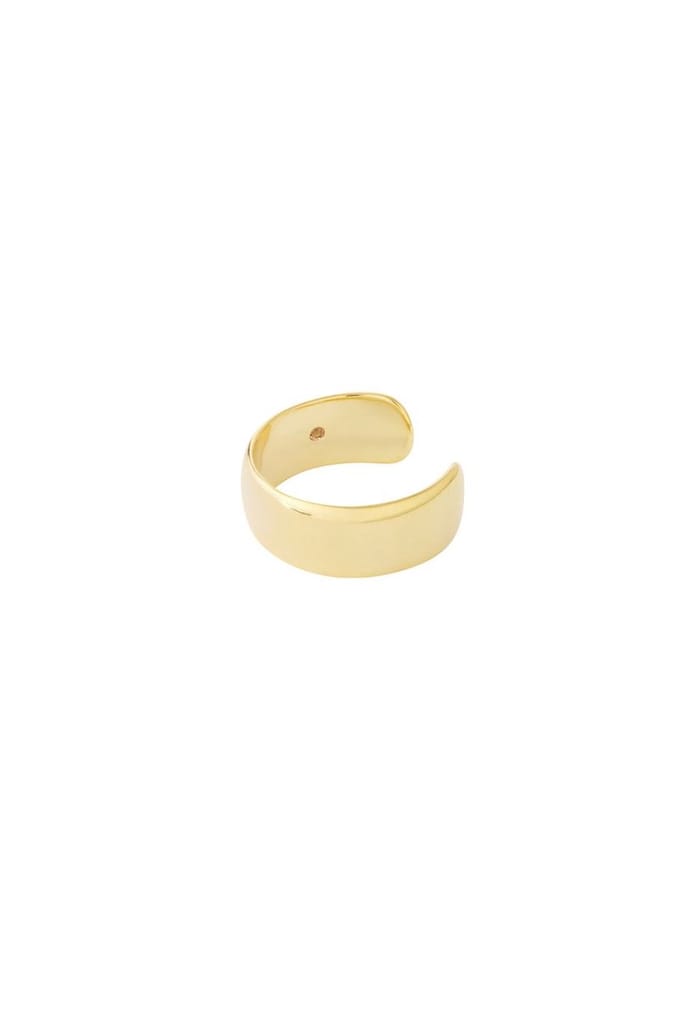Bijoutheek Earcuff Glad Basic Goud