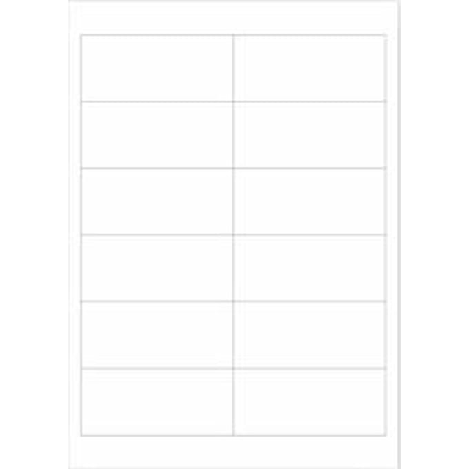 Schäfer Shop Select Universele etiketten, 97,0 x 42,3 mm, permanentklever, 1200 stuks