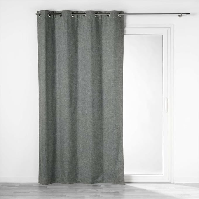 Verduisterend Gordijn Met Ringen 140 cm x 260 cm Aniya Grey