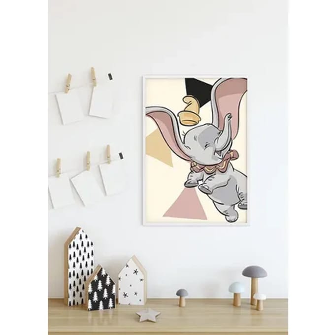 Komar Poster Dumbo Hoeken 30 X 40 Cm