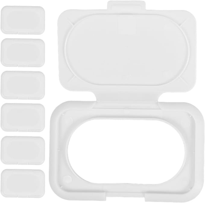 Herbruikbare Flipdeksel voor Natdoekjes - Ruimtebesparend, Antislip en Luchtdicht - Set van 30 Stuks