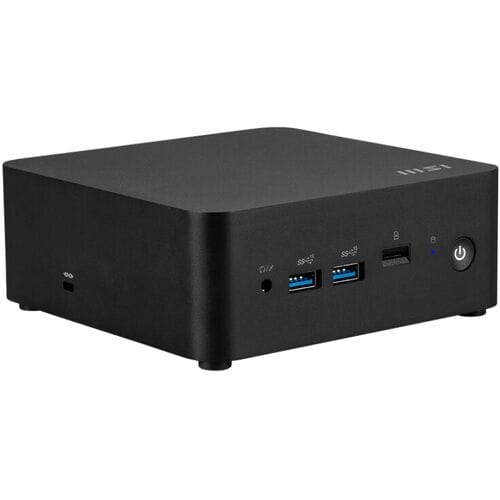 MSI CUBI NUC AI 1UMG-005EU pc/werkstation Intel Core Ultra 7 155H 16 GB DDR5-SDRAM 1 TB SSD Windows 11 Pro mini pc zwart