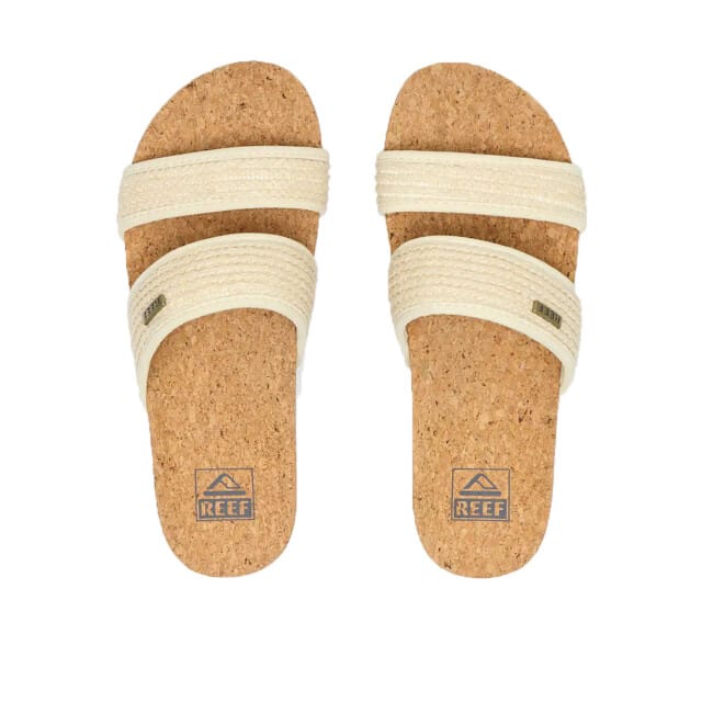 Reef Slippers Cushion Vista Hi CJ5936 Wit / Bruin-38.5