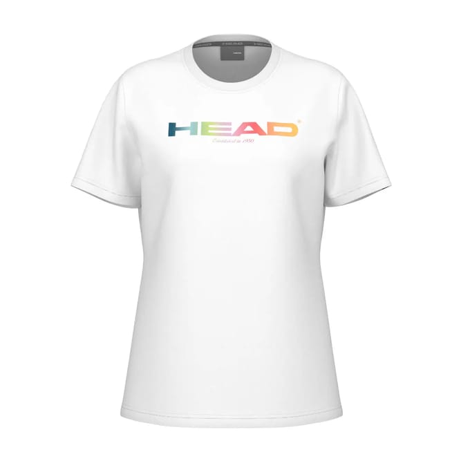Dames-T-shirt Head Rainbow