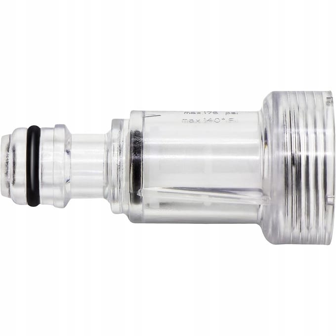 Rosfix Waterfilter Aansluitfilter - 3/4" F (24mm) Kraan - Verwijdert Roest - Zand - 64×31,5mm