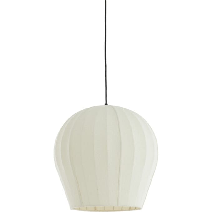 Light & Living - Hanglamp ZAGORI - Ø44x42cm - Wit