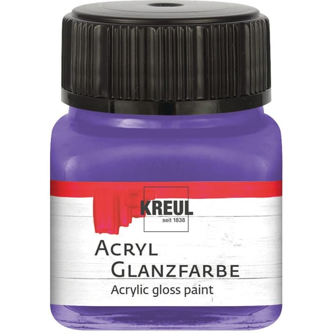 KREUL Acrylglansverf, 20 ml - Violet