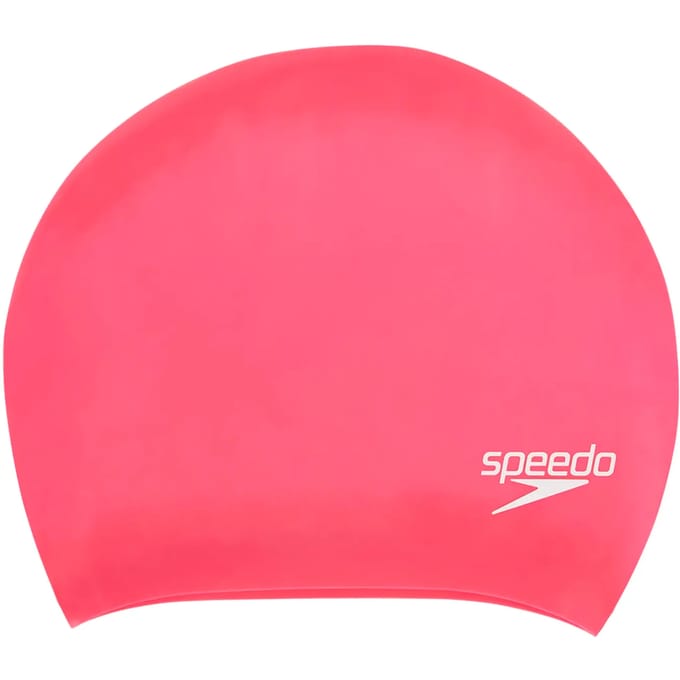 Speedo Long Hair Cap Roze Unisex Badmuts - Maat One size