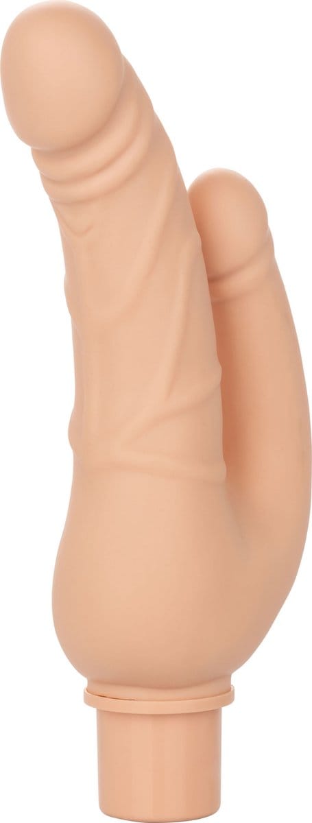 Vibrator Love Toy Rechargeable Stud Over Under Beige