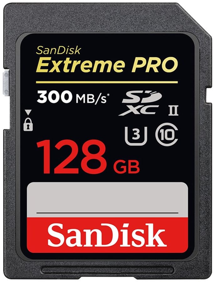 SanDisk Extreme PRO | 128GB SDXC Geheugenkaart | UHS-II Klasse 10