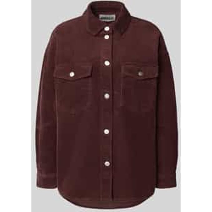 Loose fit hemdjack van pure katoen model 'TIGGY'