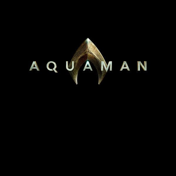 Aquaman Title dames t-shirt - Zwart - 3XL