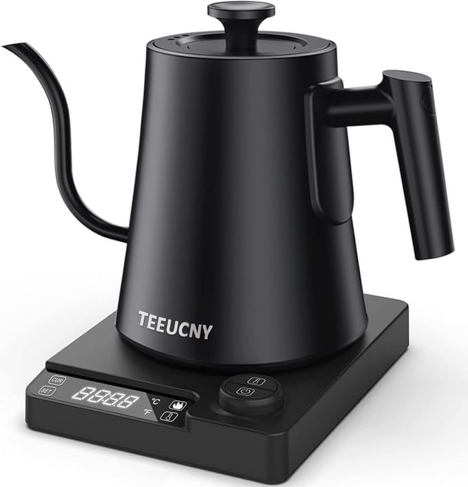 Waterkoker met Temperatuurregeling - Heetwaterdispenser - Heetwatertap - Koffie