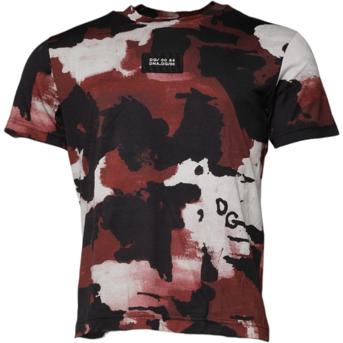 Abstracte Print T-shirt