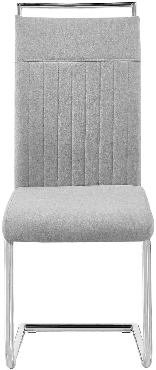 Eetkamerstoelen ERICA, set van 4 - Lichtgrijs